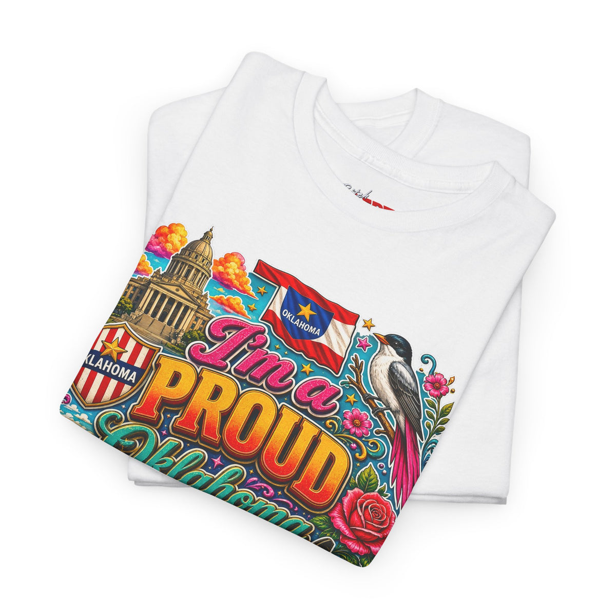 Oklahoma Proud T-Shirt — I’m a Proud Oklahoma Bitch Graphic Tee
