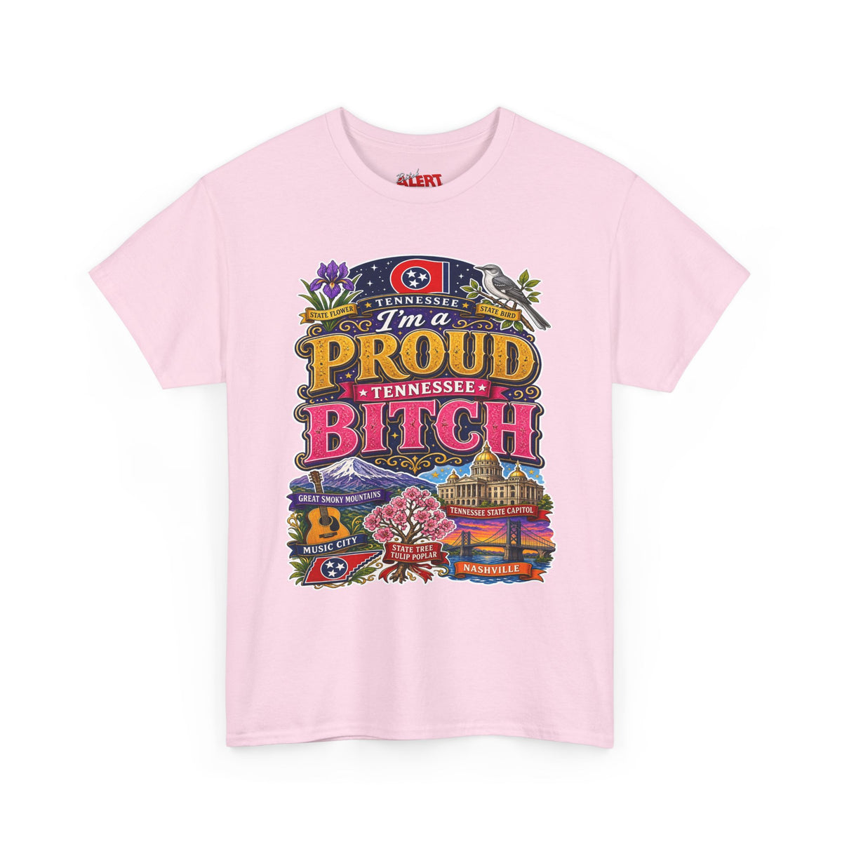 Tennessee Proud Bitch T-Shirt — Bold State Pride Graphic Tee