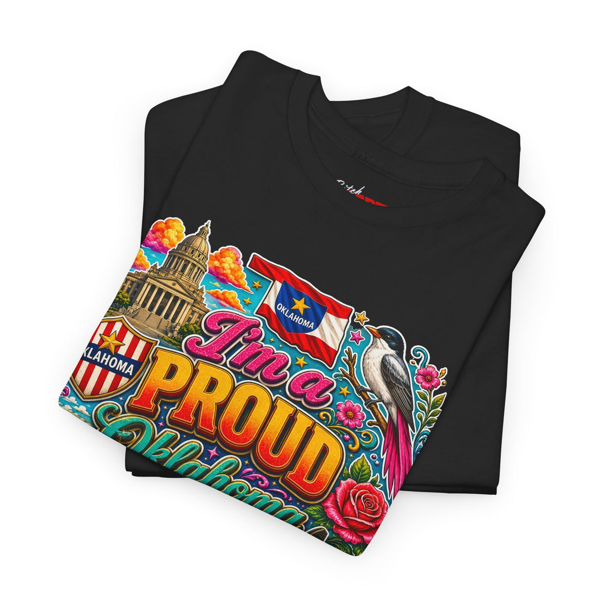 Oklahoma Proud T-Shirt — I’m a Proud Oklahoma Bitch Graphic Tee