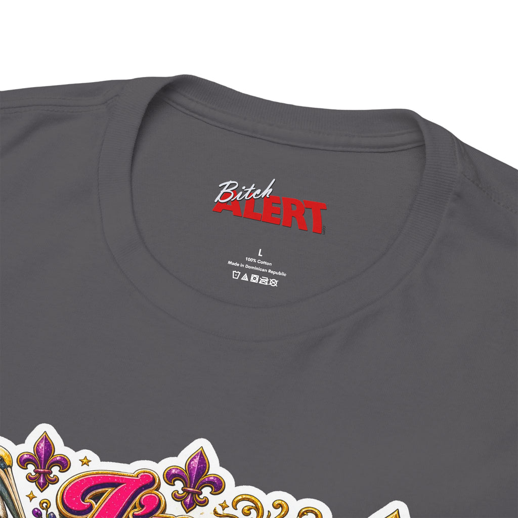 Louisiana Born & Bred Tee – “I’m a Born and Bred Louisiana Bitch” Graphic Shirt