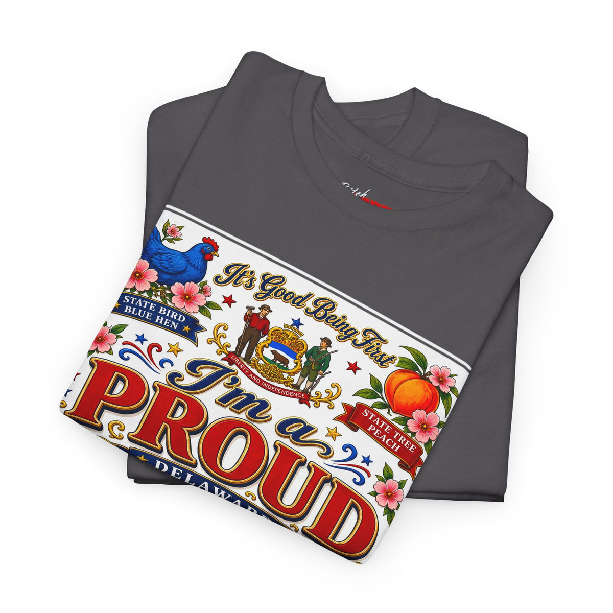 I'm a Proud Delaware Bitch T-Shirt — Bold State Pride Tee