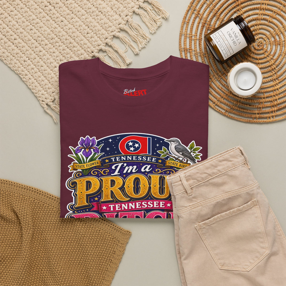 Tennessee Proud Bitch T-Shirt — Bold State Pride Graphic Tee