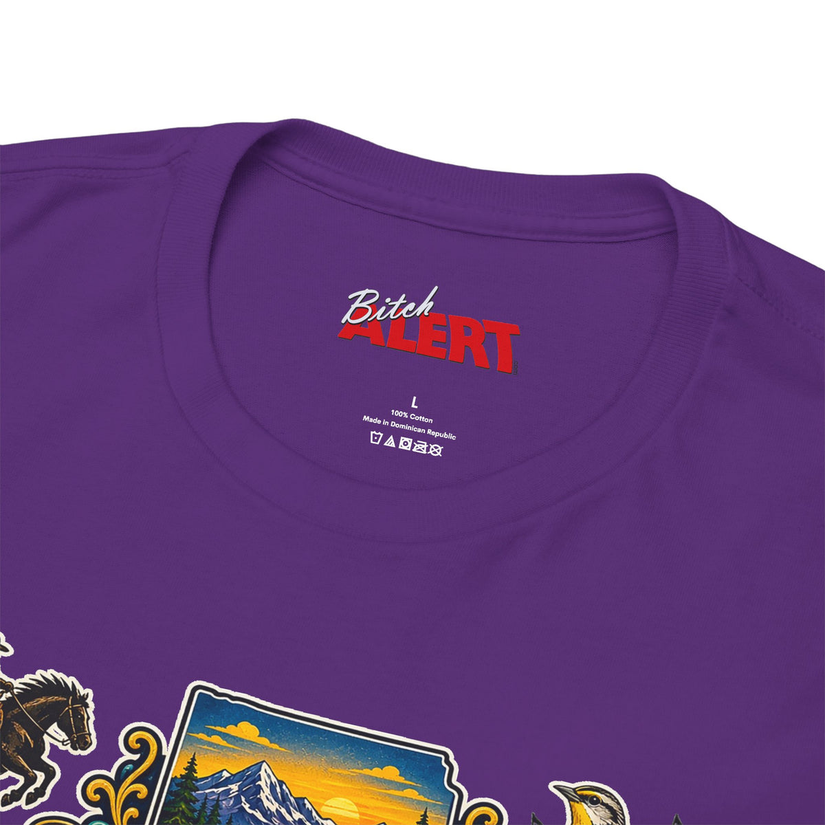 Wyoming Proud Bitch T‑Shirt — Retro State Pride Graphic Tee