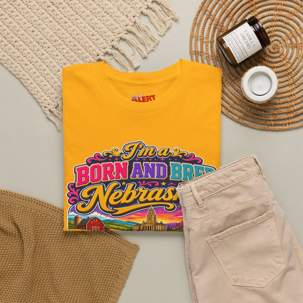 Nebraska "Born and Bred Nebraska Bitch" Tee