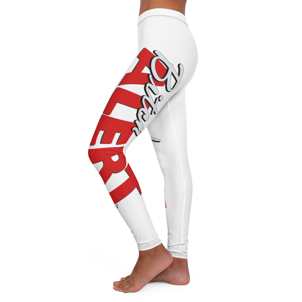 Bitch Alert Women's Casual Spandex Leggings (AOP)