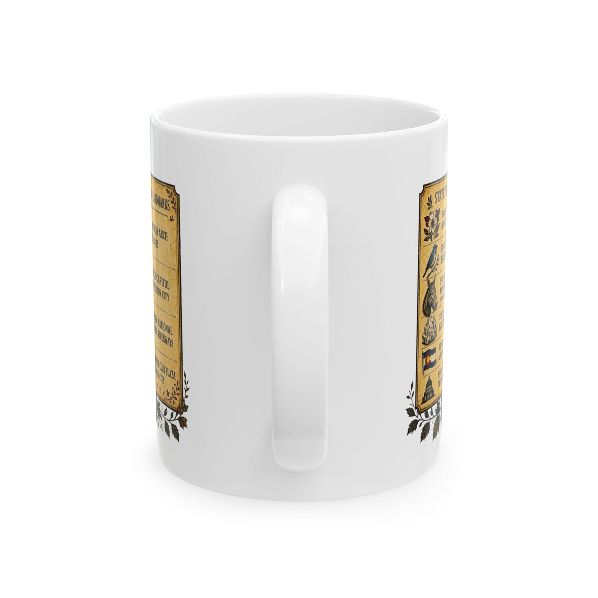 Missouri Mug – “I’m a Born and Bred Missouri Bitch” Ceramic Coffee Cup (11oz/15oz)