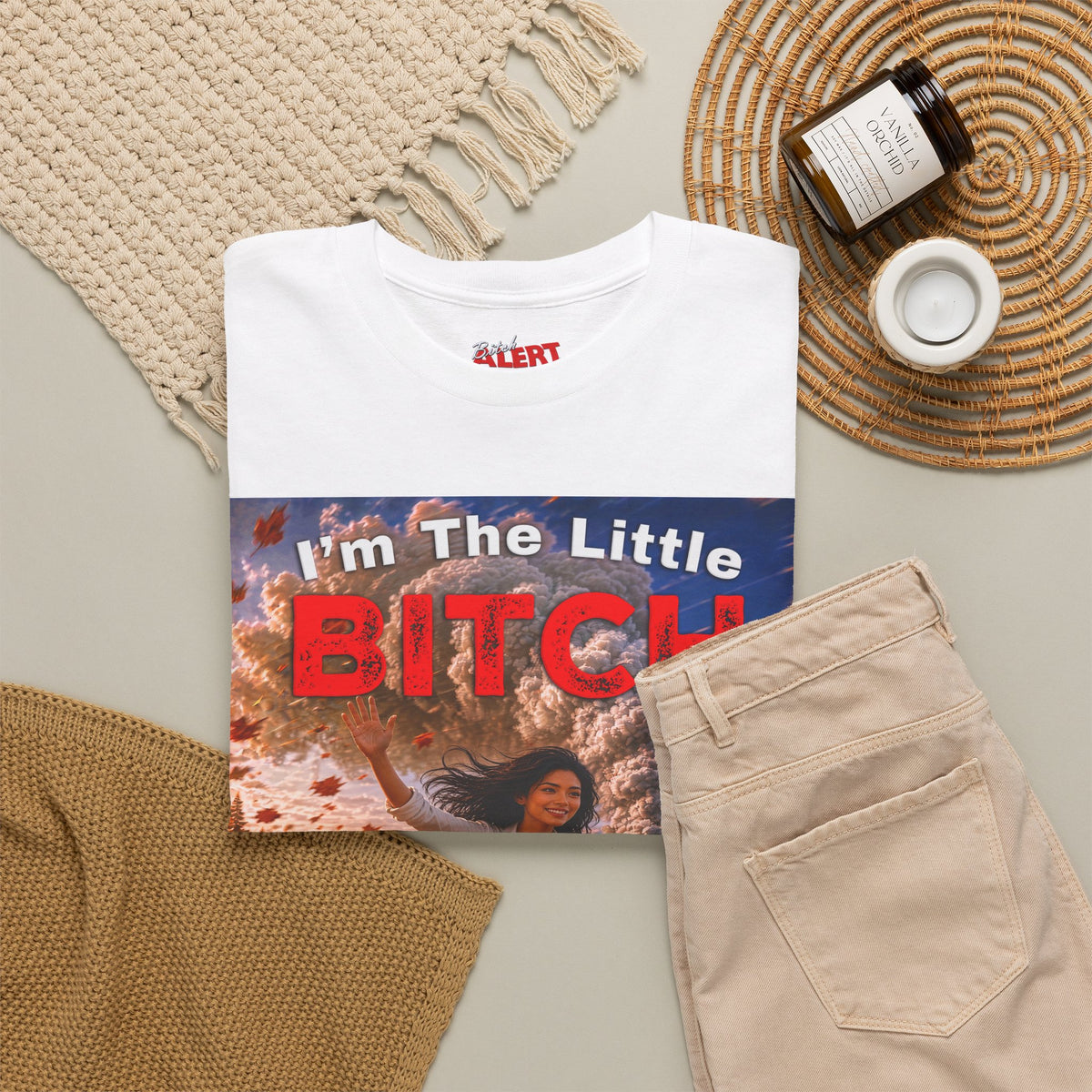 I'm The Little Bitch That Can T-Shirt - Spanish Woman