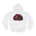"Beware This Bitch Bites" Floral Graphic Hoodie
