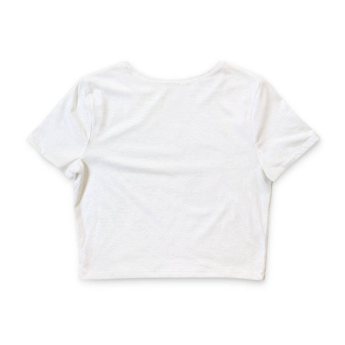 Crop Tee — “I’m the Little Bitch That CAN” - Blonde Hair Graphic Crop Top