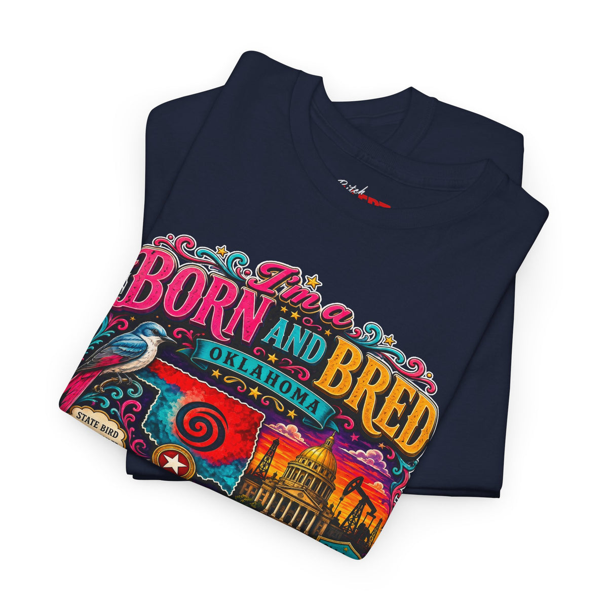 Oklahoma Born and Bred Bitch Tee