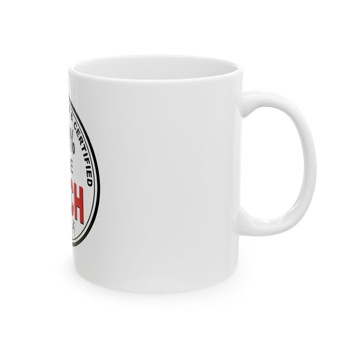 100% Pure Bitch Novelty Coffee Cup (11oz/15oz)