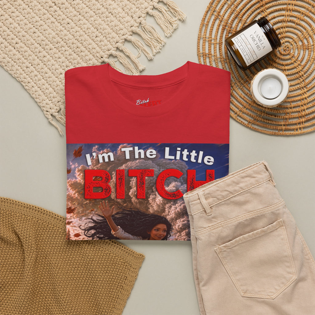 The Little Bitch That Can T‑Shirt - Black Hair