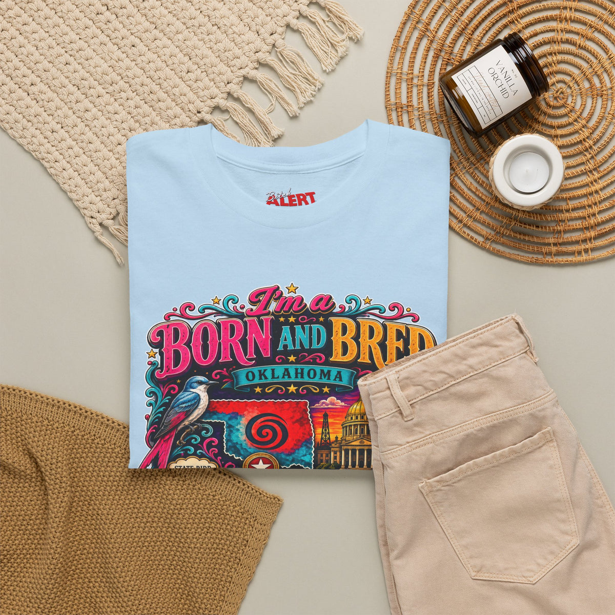 Oklahoma Born and Bred Bitch Tee