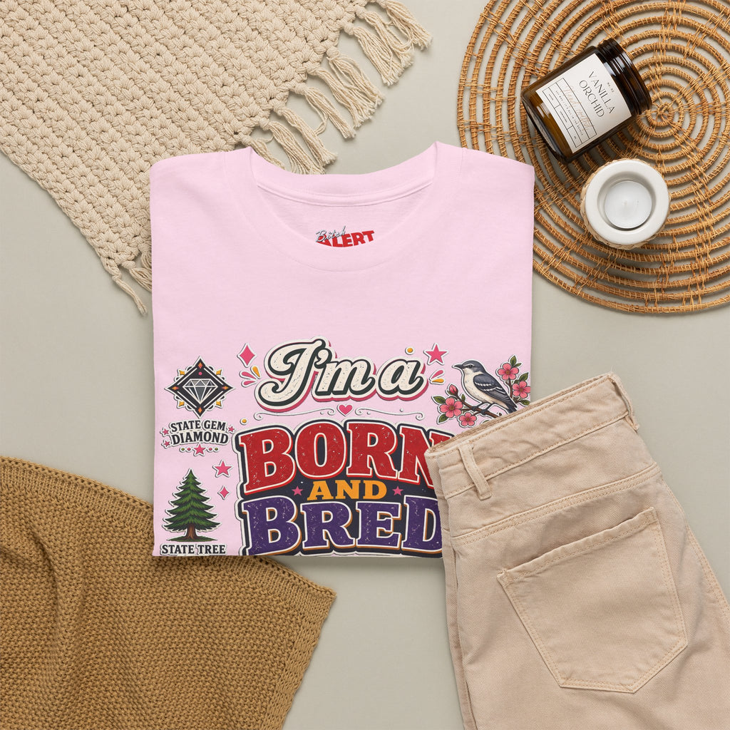 Arkansas Born and Bred Bitch T-Shirt — State Pride Graphic Tee