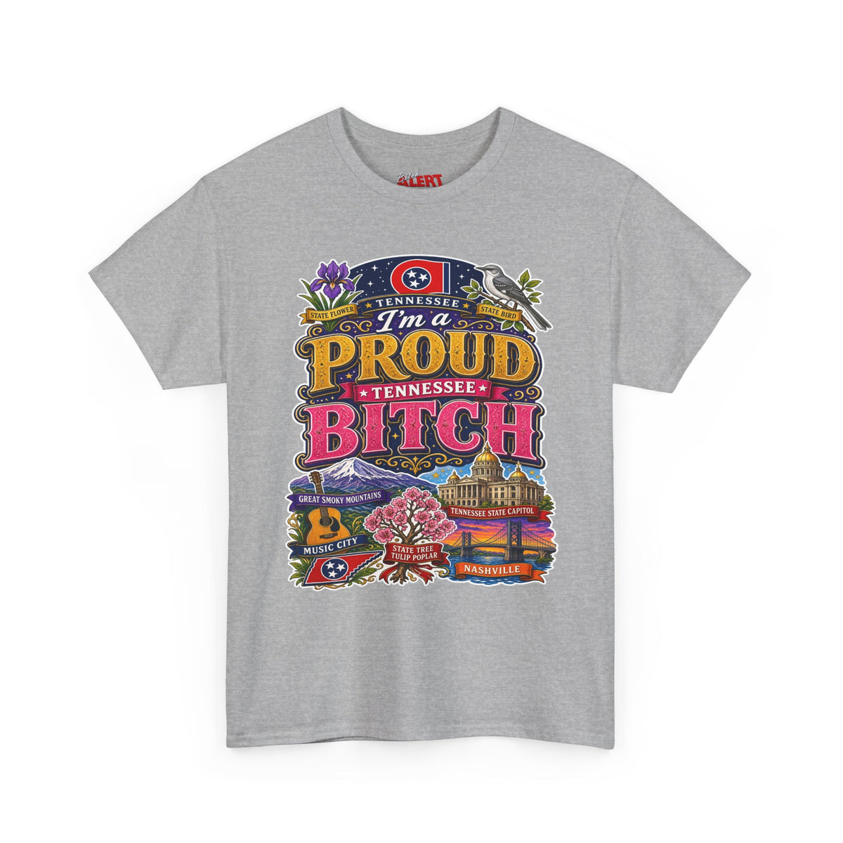 Tennessee Proud Bitch T-Shirt — Bold State Pride Graphic Tee