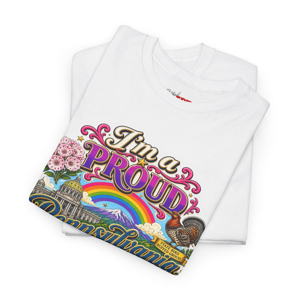 Pennsylvania Pride Tee — "I'm a Proud Pennsylvania Bitch" State Graphic Shirt