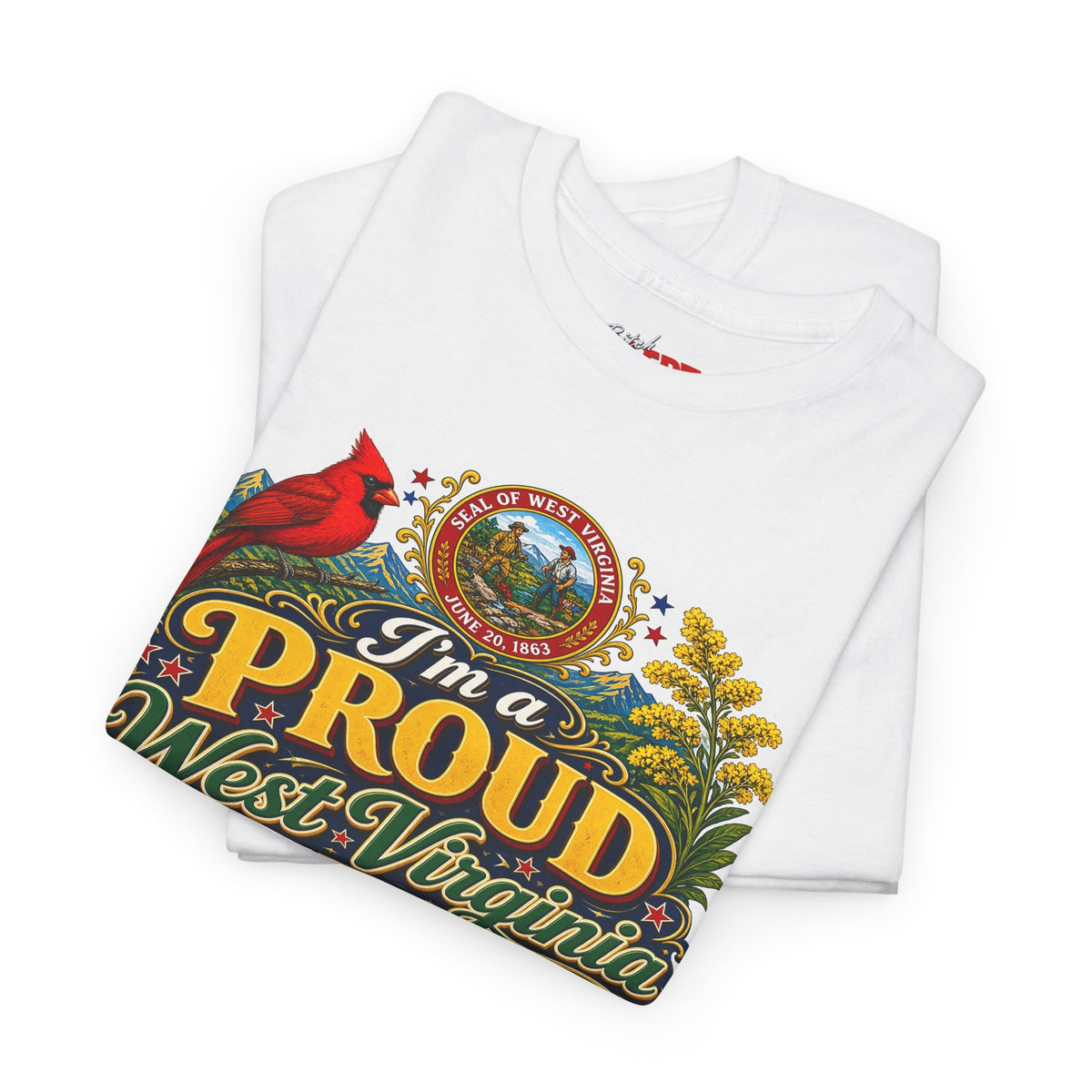 West Virginia Proud Bitch T-Shirt — State Pride Graphic Tee