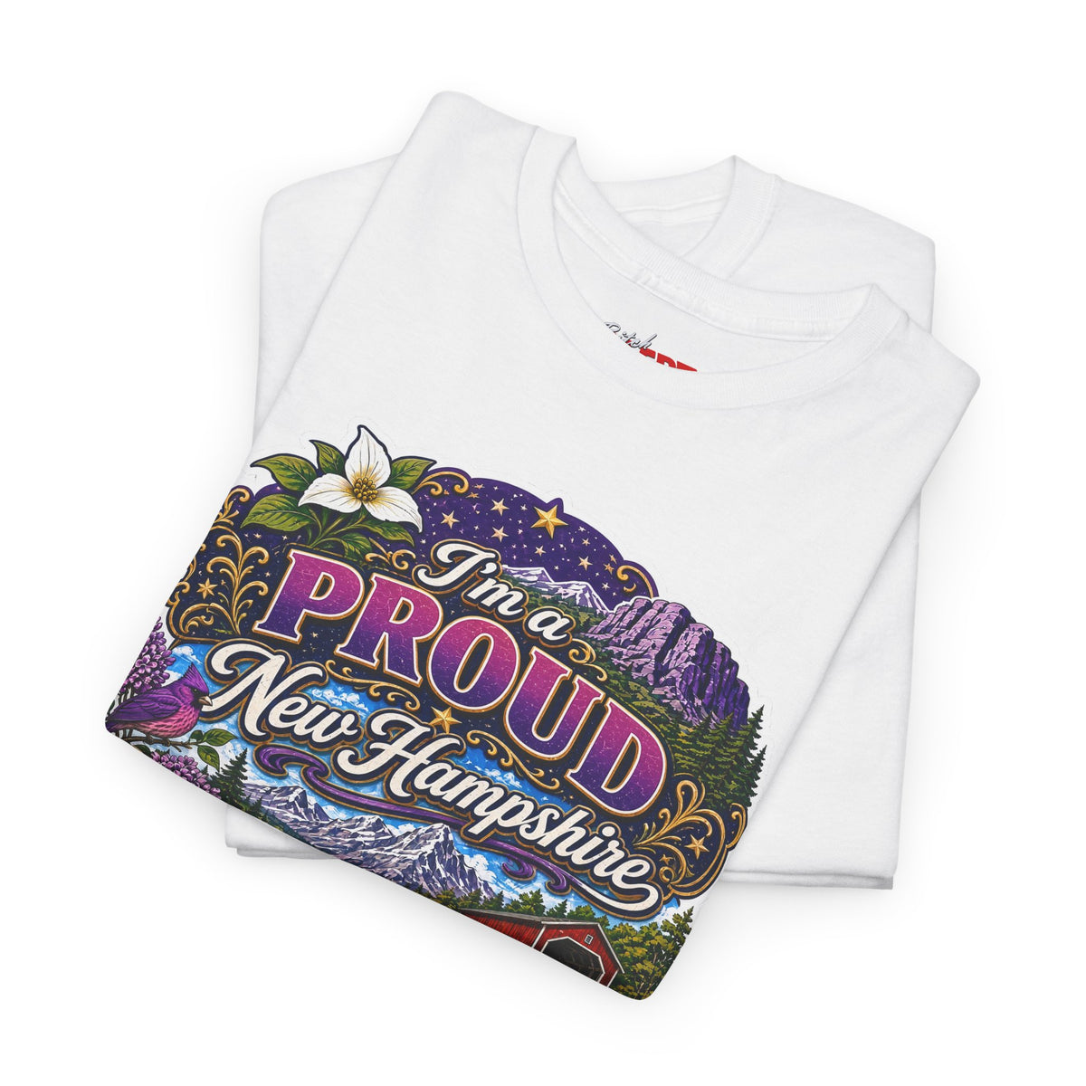 New Hampshire Proud Tee — “I'm a Proud New Hampshire Bitch” Graphic T-Shirt
