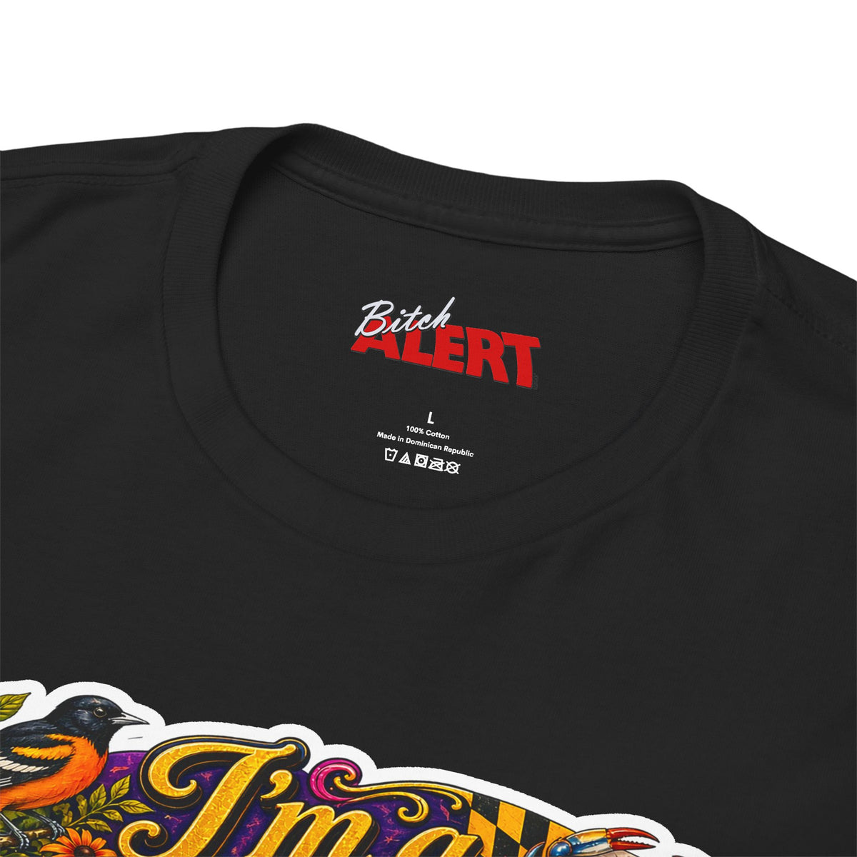 Maryland Born and Bred Tee — "I’m a Born and Bred Maryland Bitch" Graphic T-Shirt