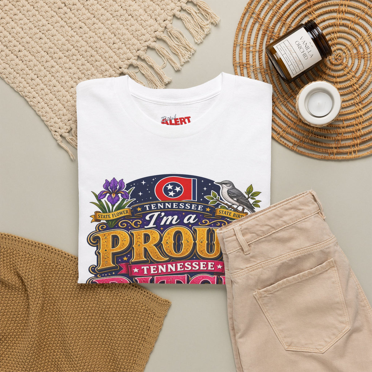 Tennessee Proud Bitch T-Shirt — Bold State Pride Graphic Tee