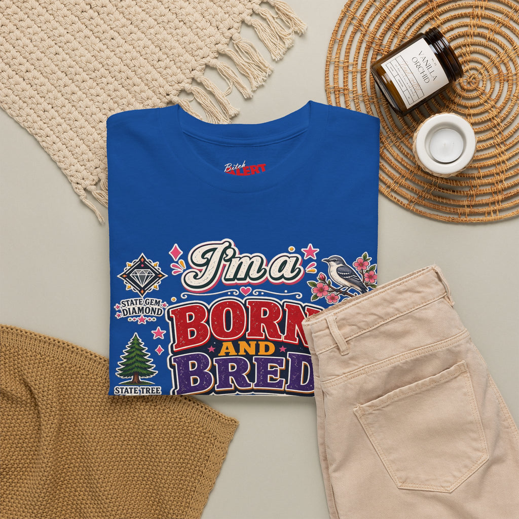 Arkansas Born and Bred Bitch T-Shirt — State Pride Graphic Tee
