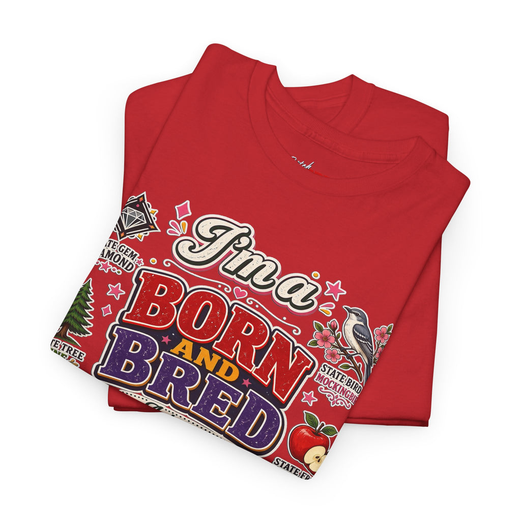 Arkansas Born and Bred Bitch T-Shirt — State Pride Graphic Tee