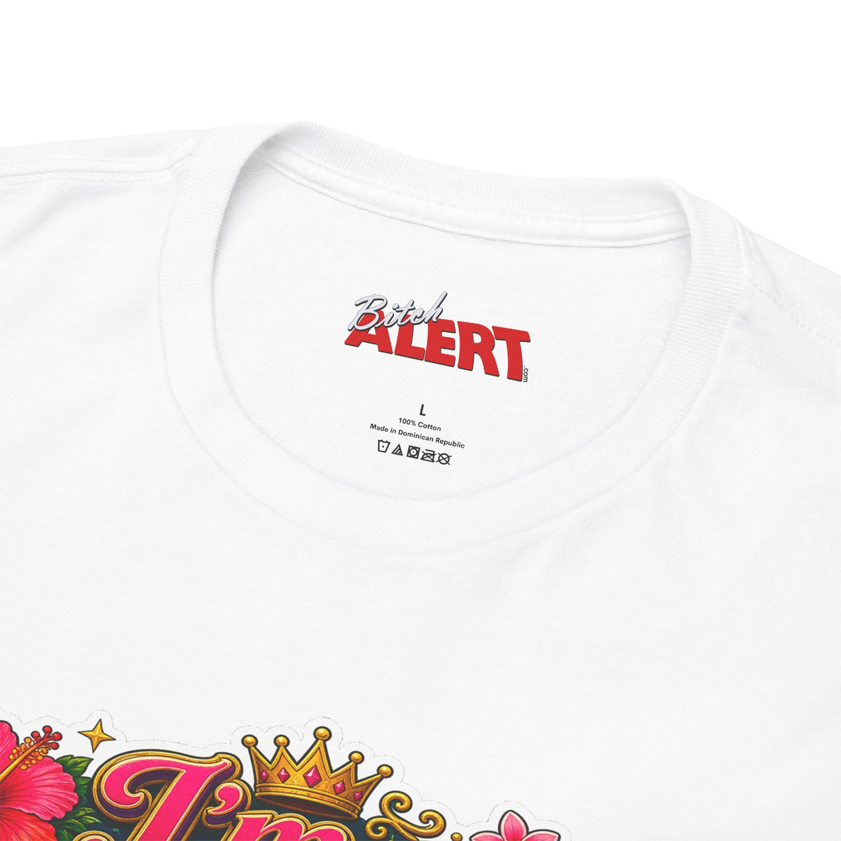 Hawaiian Proud Tee – 'I'm a Proud Hawaii Bitch' Floral Island Graphic Shirt