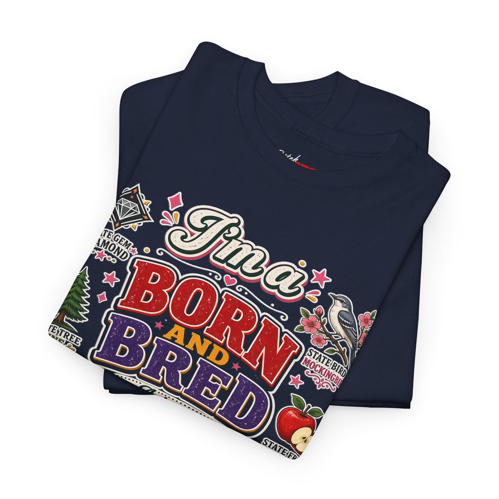 Arkansas Born and Bred Bitch T-Shirt — State Pride Graphic Tee