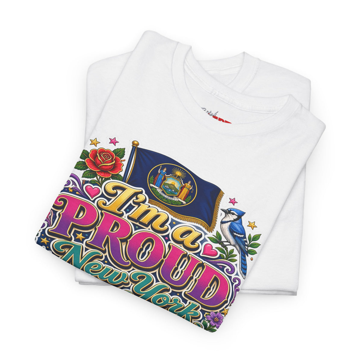 New Yorker Proud Graphic Tee — "I'm a Proud New York Bitch"