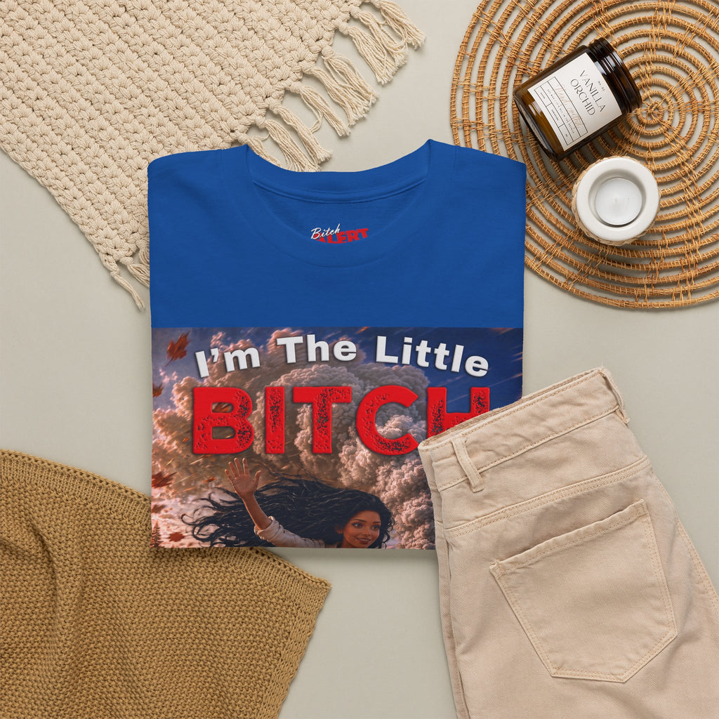The Little Bitch That Can T‑Shirt - Black Hair