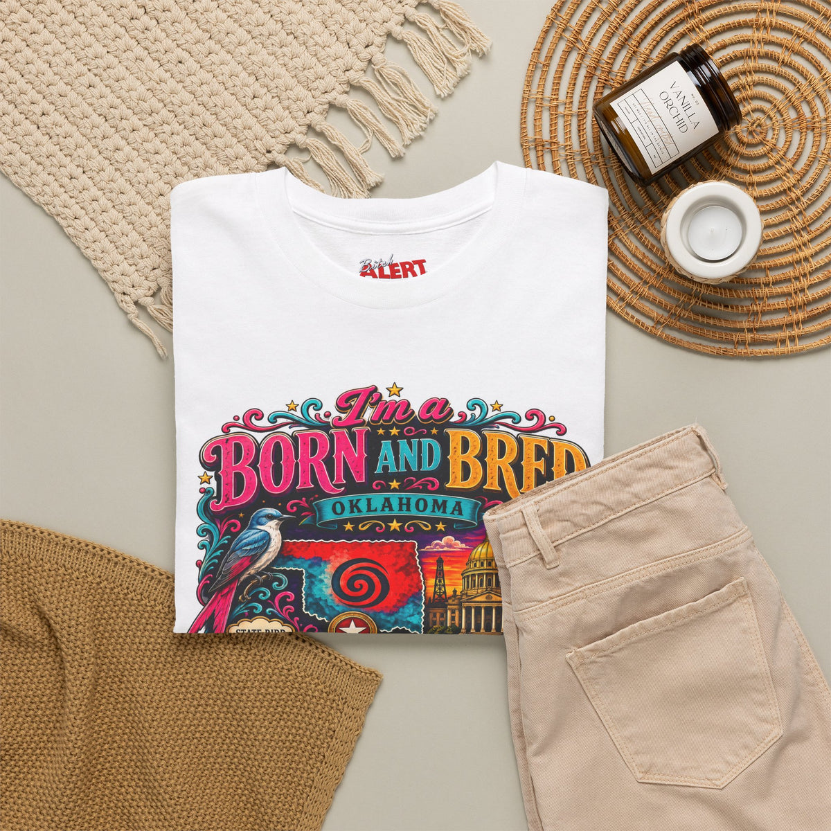 Oklahoma Born and Bred Bitch Tee