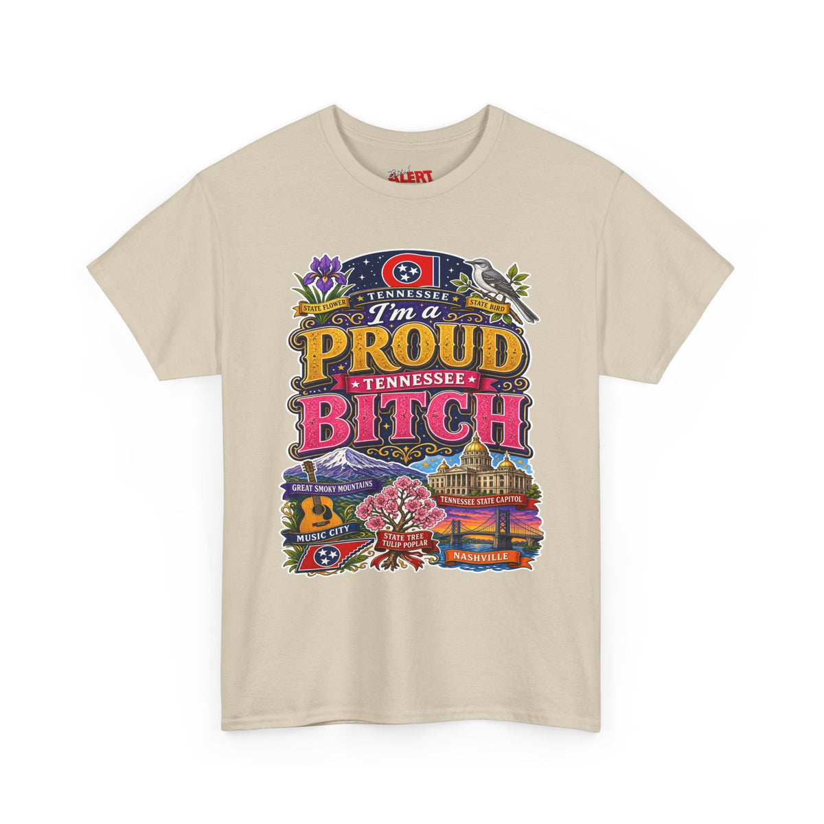 Tennessee Proud Bitch T-Shirt — Bold State Pride Graphic Tee