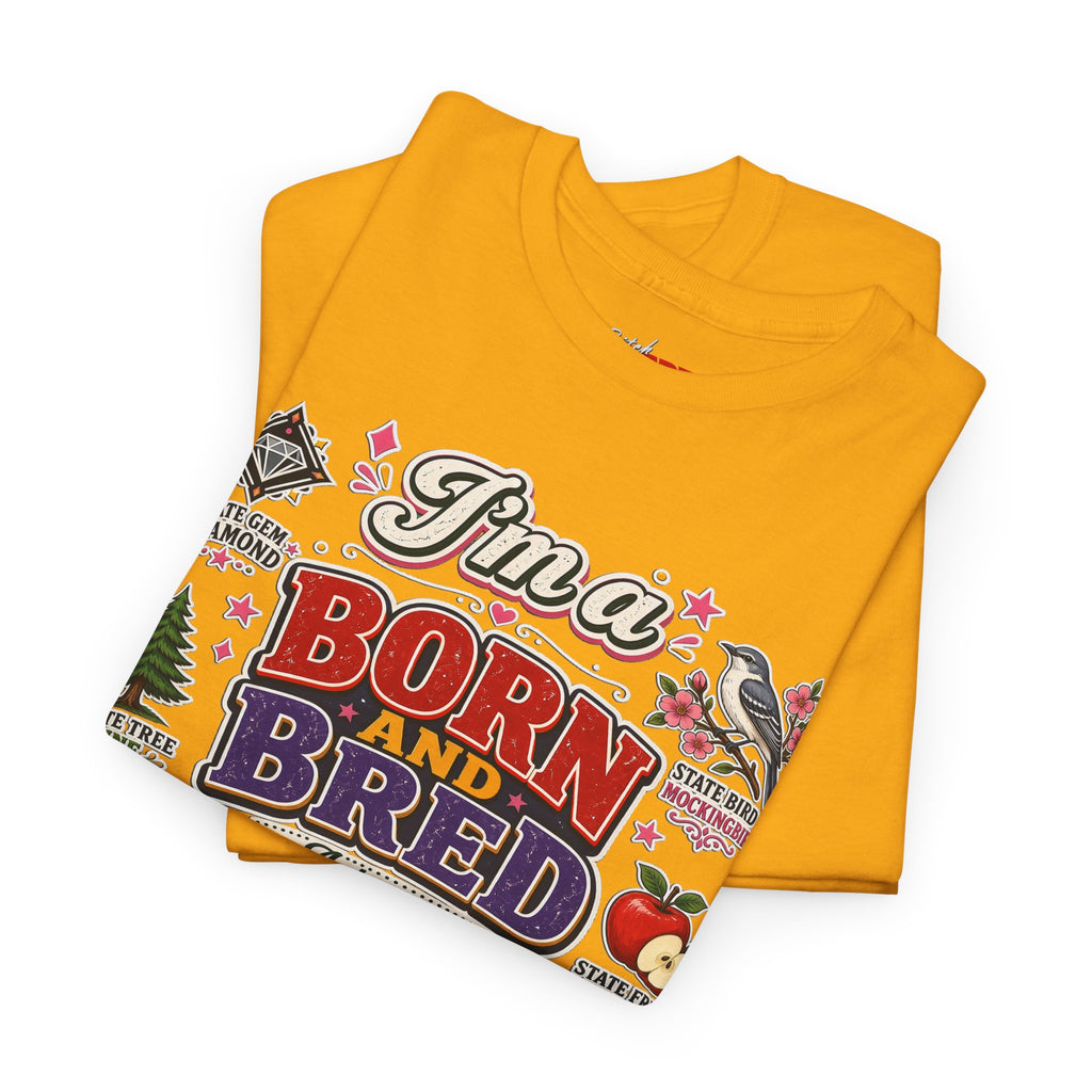 Arkansas Born and Bred Bitch T-Shirt — State Pride Graphic Tee