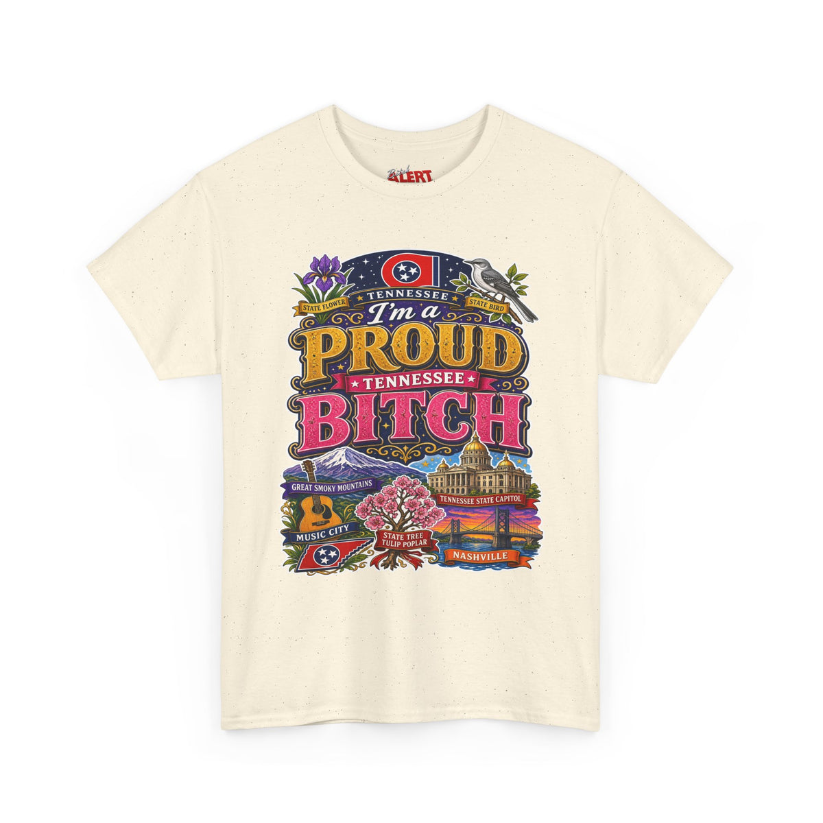Tennessee Proud Bitch T-Shirt — Bold State Pride Graphic Tee