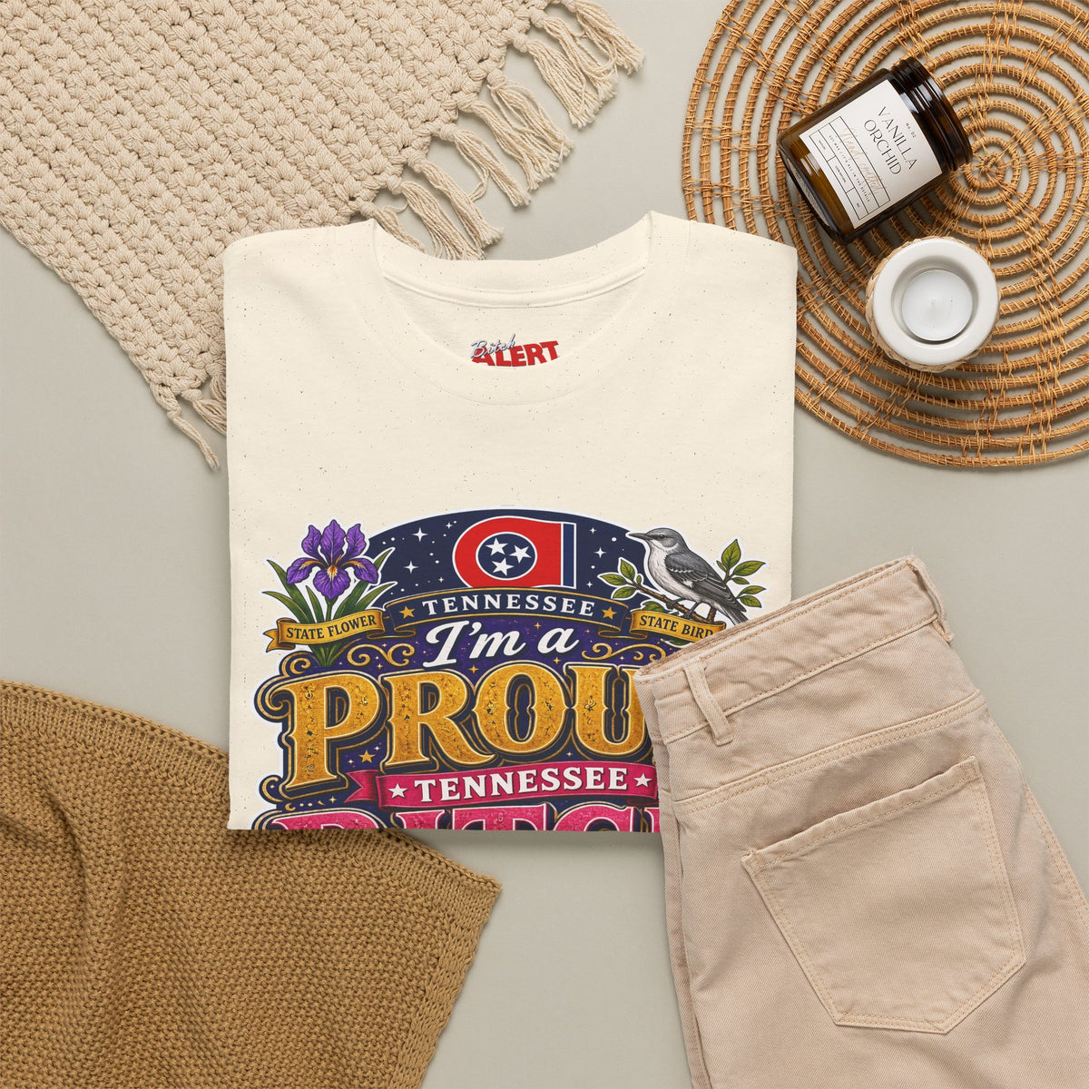 Tennessee Proud Bitch T-Shirt — Bold State Pride Graphic Tee