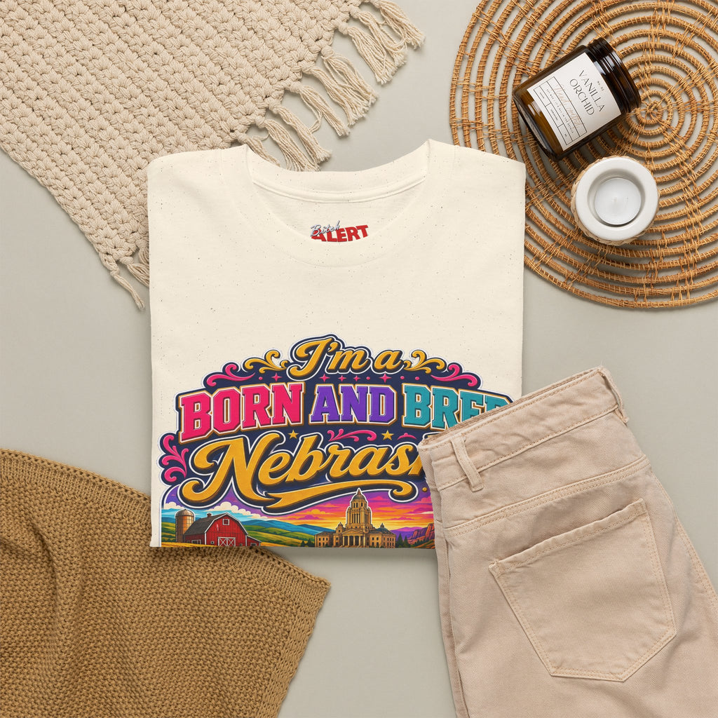Nebraska "Born and Bred Nebraska Bitch" Tee