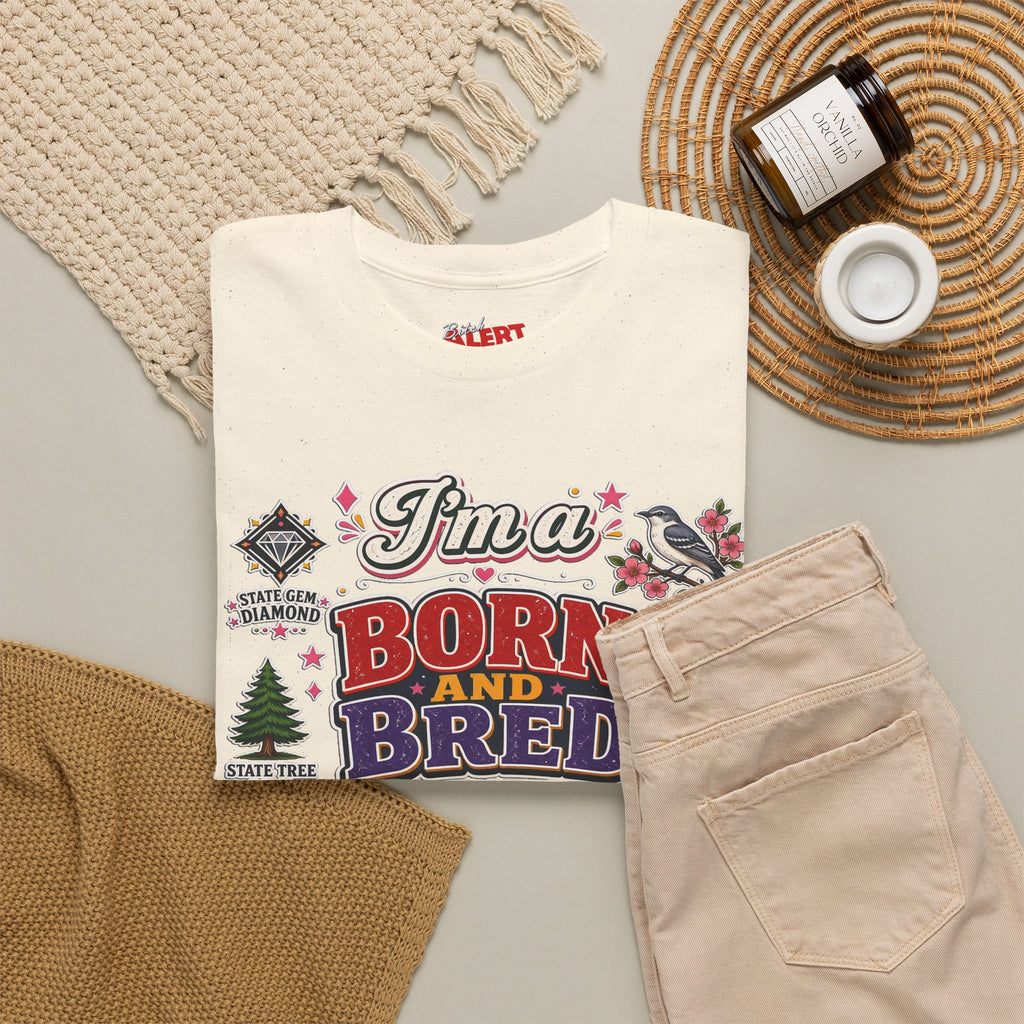 Arkansas Born and Bred Bitch T-Shirt — State Pride Graphic Tee
