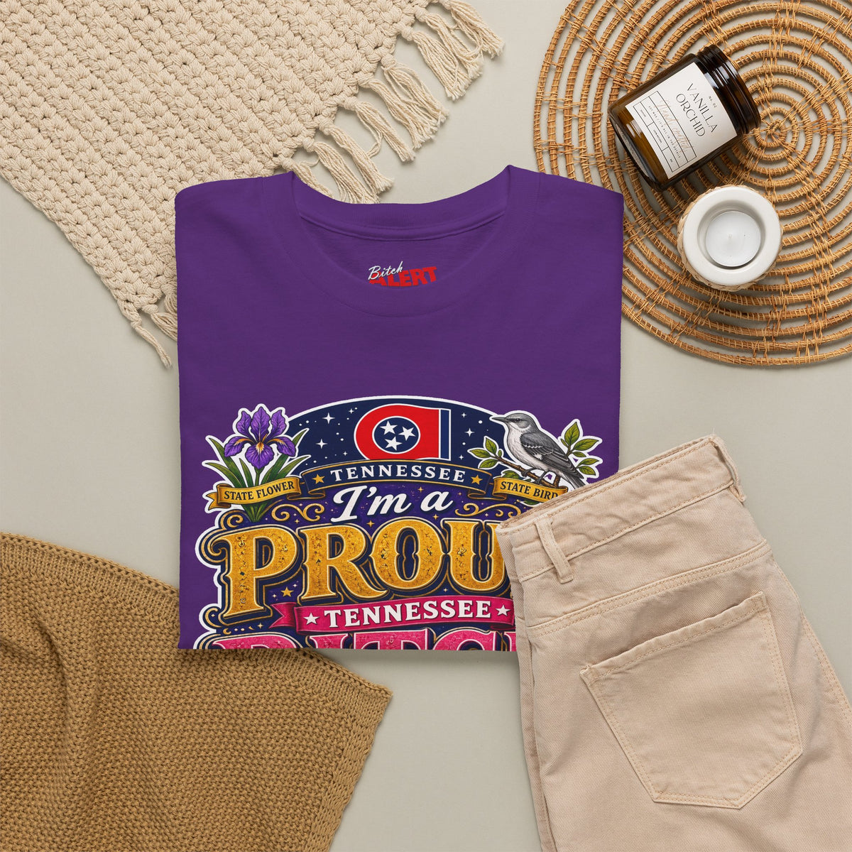 Tennessee Proud Bitch T-Shirt — Bold State Pride Graphic Tee
