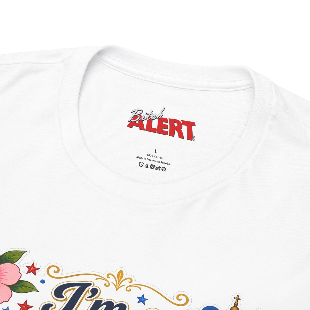 Georgia PROUD T-Shirt — “I’m a Proud Georgia Bitch” Floral Peach State Tee