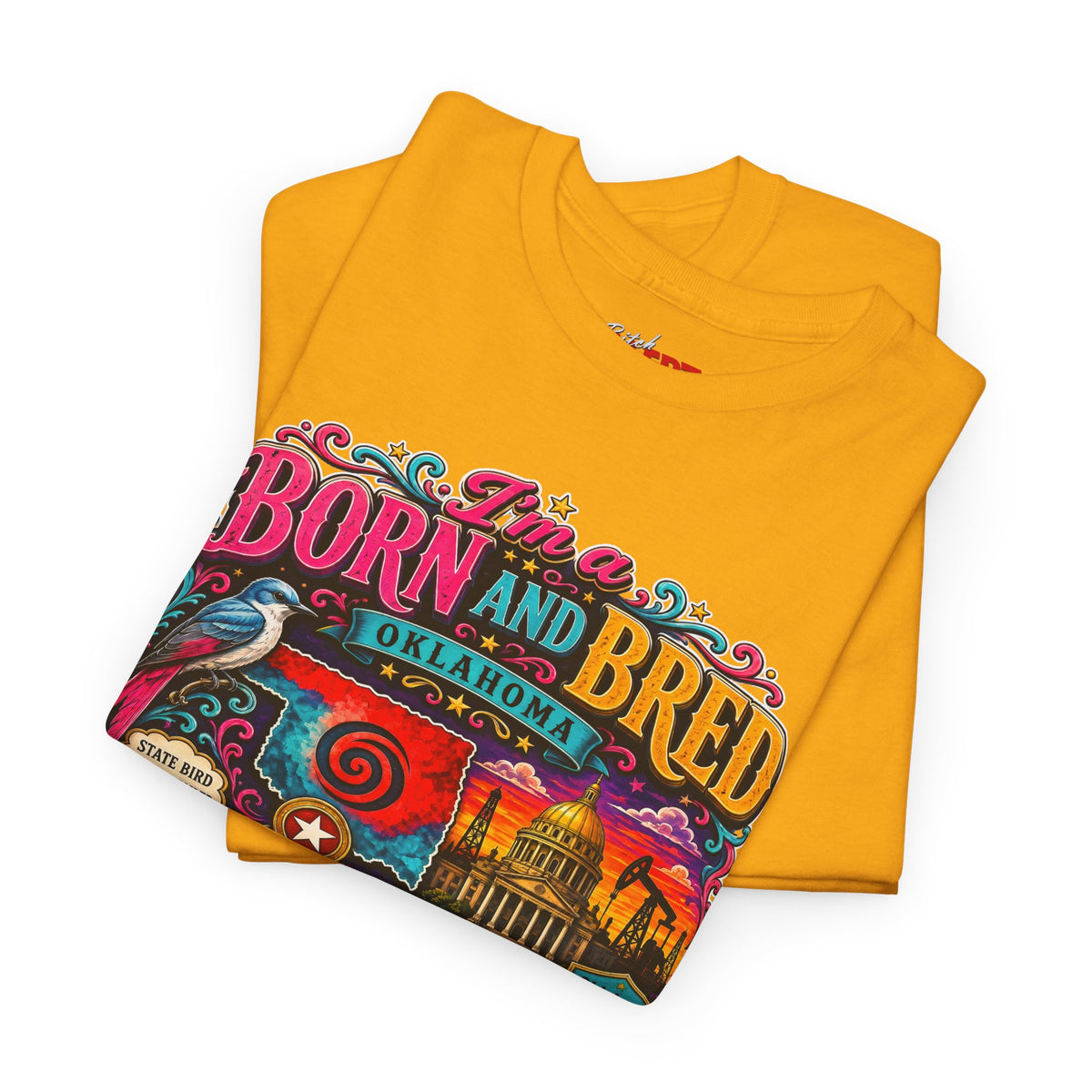 Oklahoma Born and Bred Bitch Tee