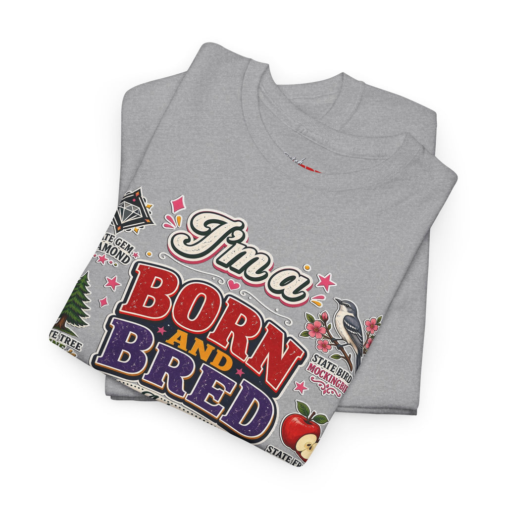 Arkansas Born and Bred Bitch T-Shirt — State Pride Graphic Tee