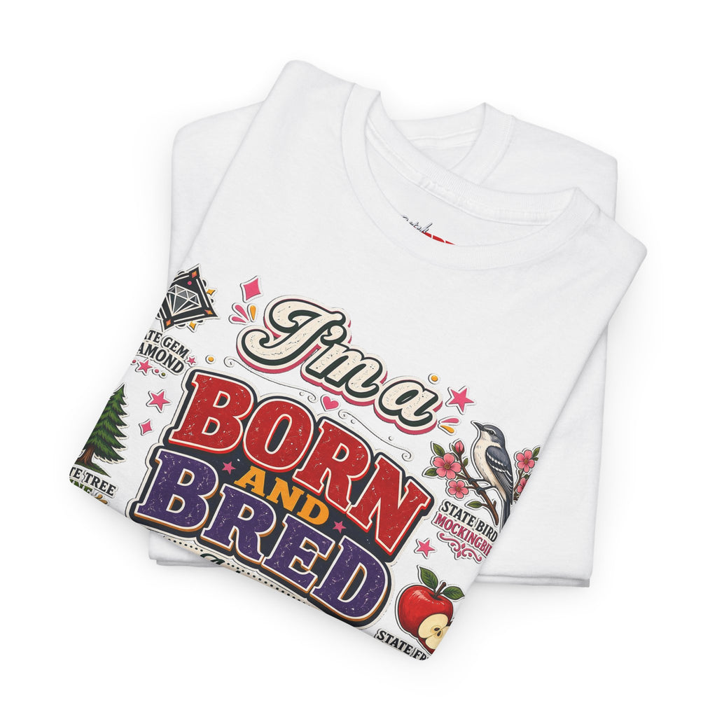 Arkansas Born and Bred Bitch T-Shirt — State Pride Graphic Tee
