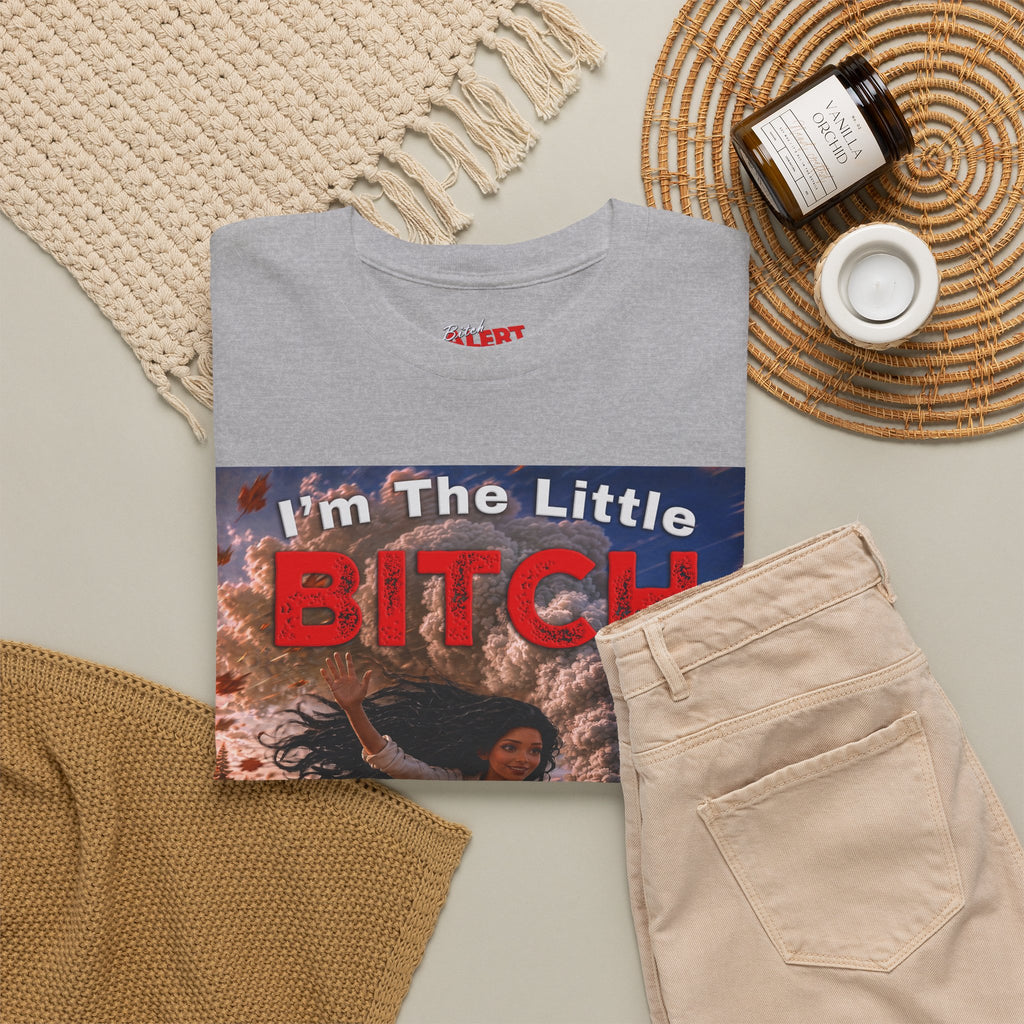 The Little Bitch That Can T‑Shirt - Black Hair
