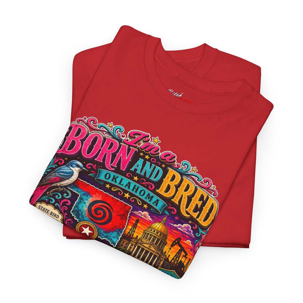 Oklahoma Born and Bred Bitch Tee