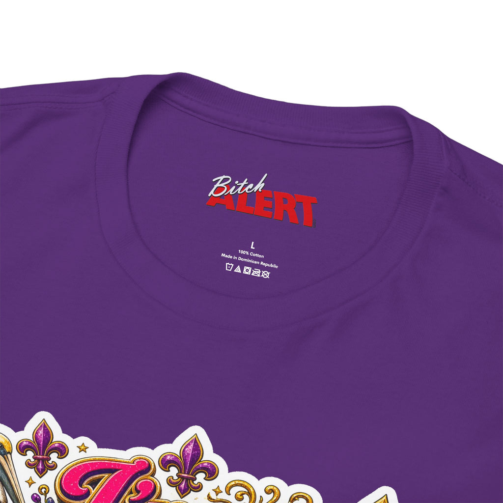 Louisiana Born & Bred Tee – “I’m a Born and Bred Louisiana Bitch” Graphic Shirt