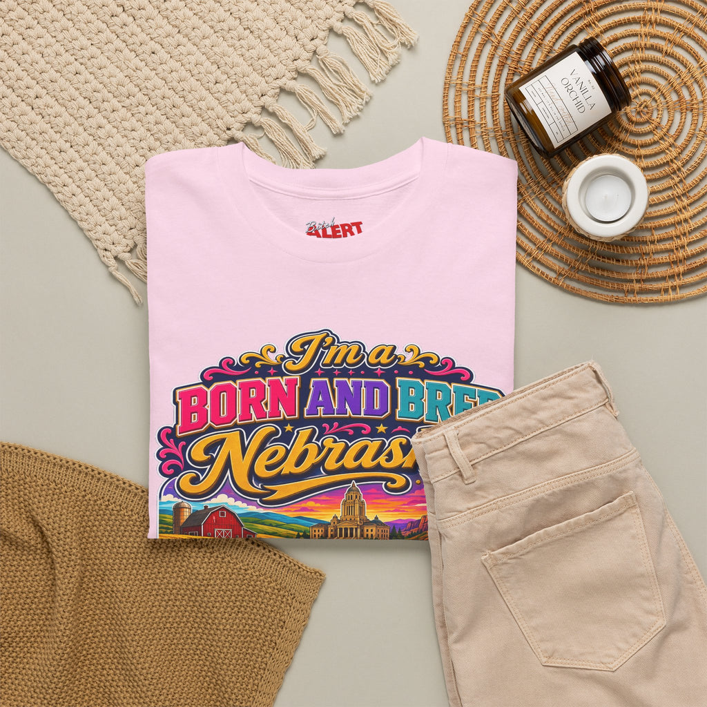 Nebraska "Born and Bred Nebraska Bitch" Tee