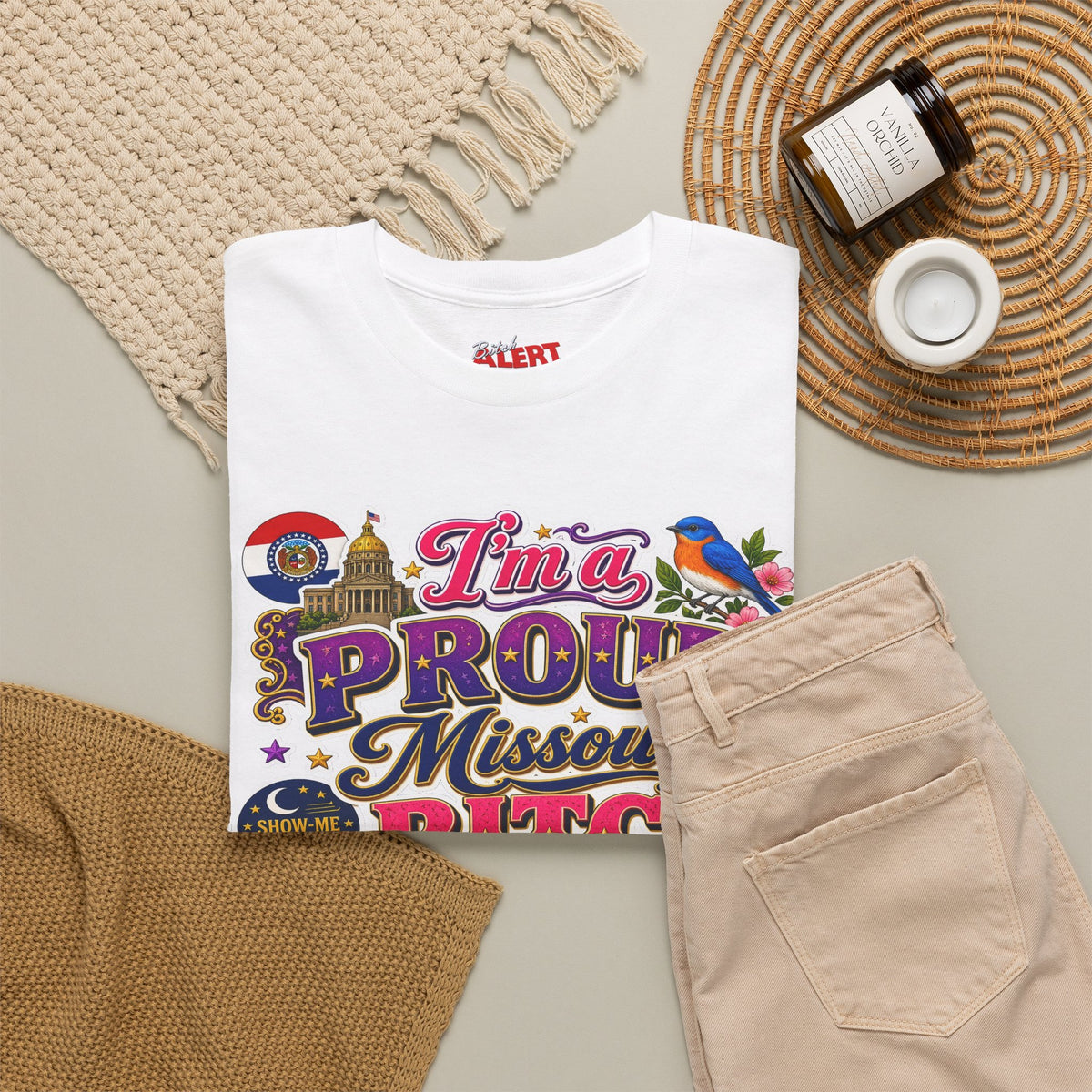 Missouri Proud Bitch T-Shirt — "I'm a Proud Missouri BITCH"