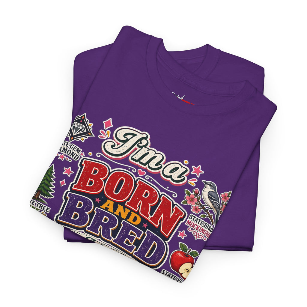 Arkansas Born and Bred Bitch T-Shirt — State Pride Graphic Tee