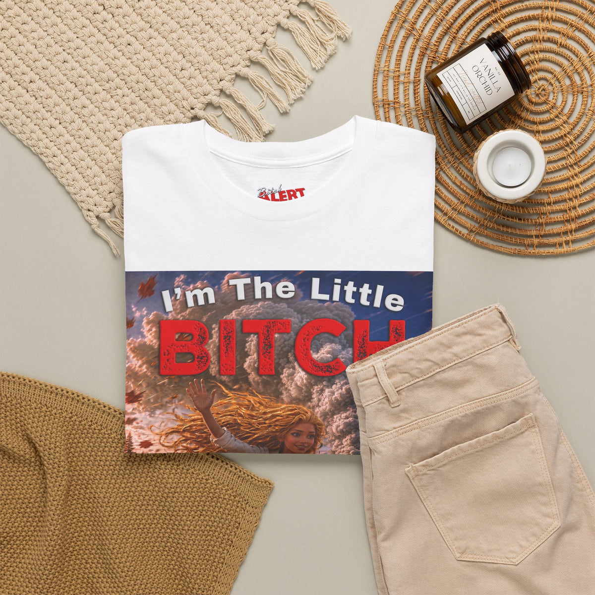"I'm The Little Bitch That CAN" - Blonde Hair Inspirational T‑Shirt