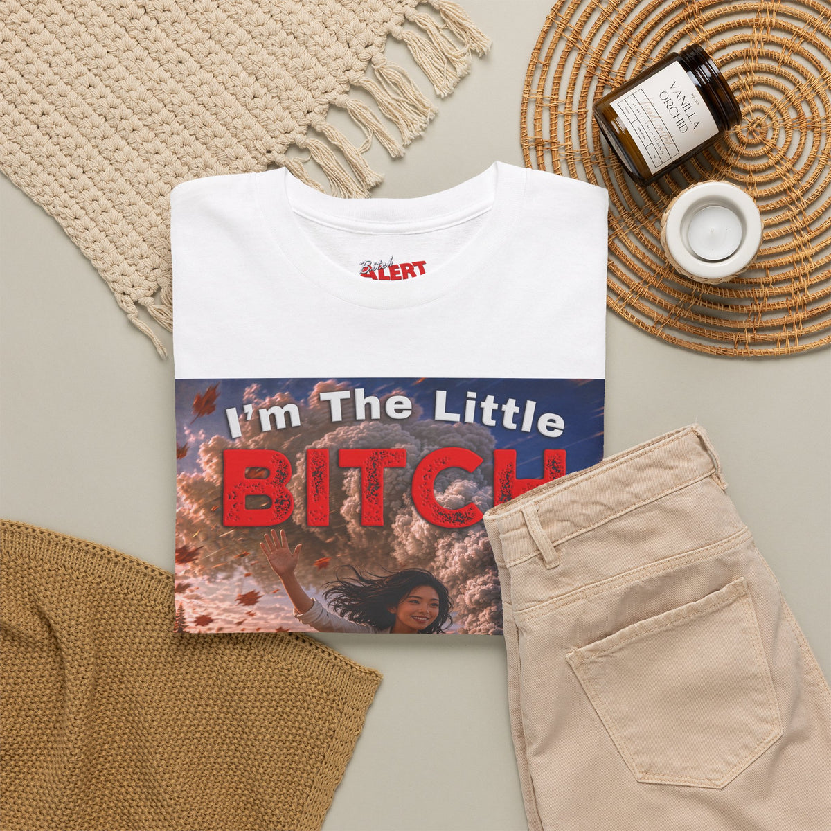 I'm The Little Bitch That Can - Asian - T-Shirt — Empowerment Graphic Tee